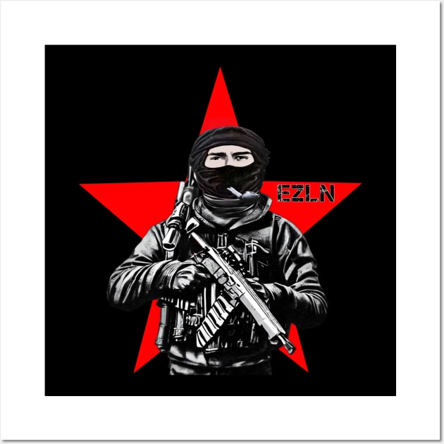 Subcomandante Marcos Wall Art by BlackOzean